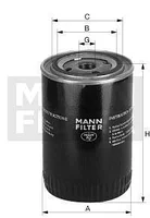 Гідравлічний фільтр MANN-FILTER WD724/6 (WD 724/6)